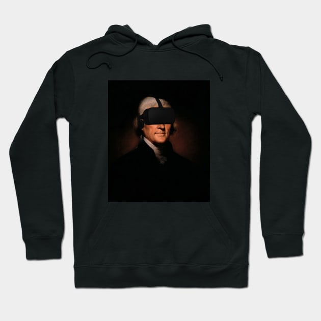 Thomas Jefferson VR Hoodie by phneep